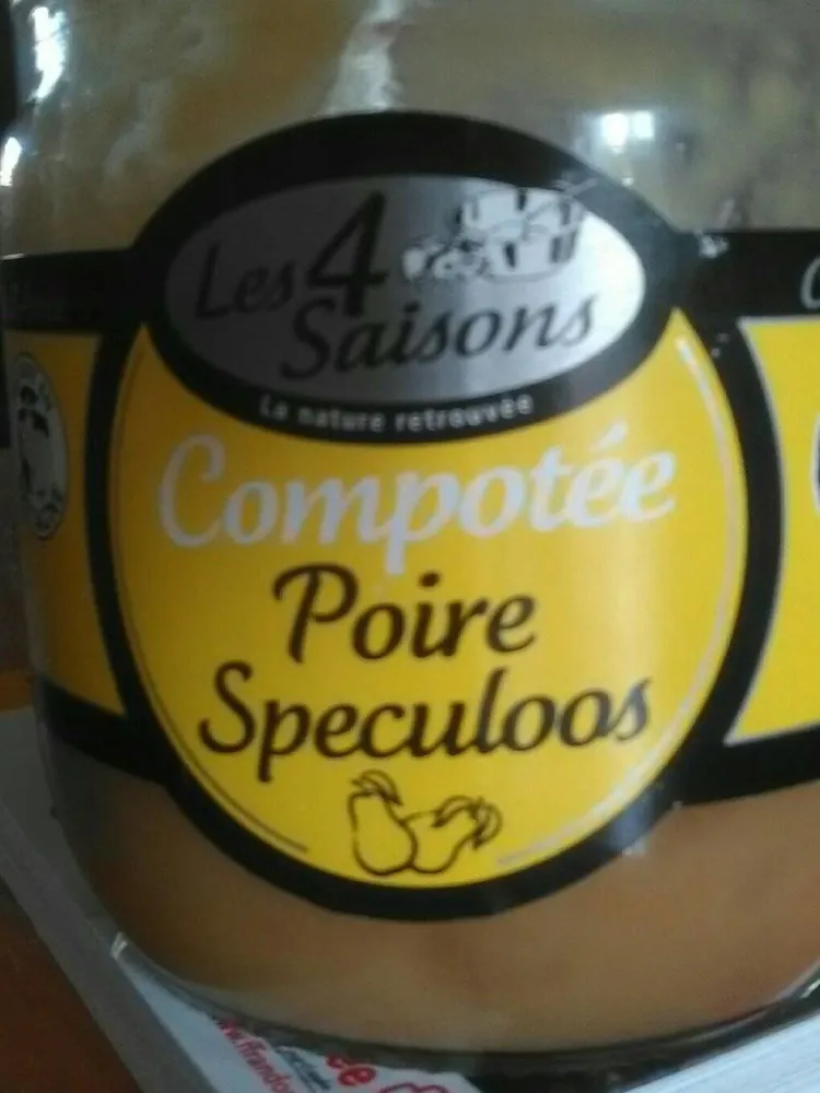Compotee poire spéculoos