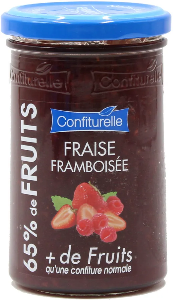 Confiturelle fraise framboisée
