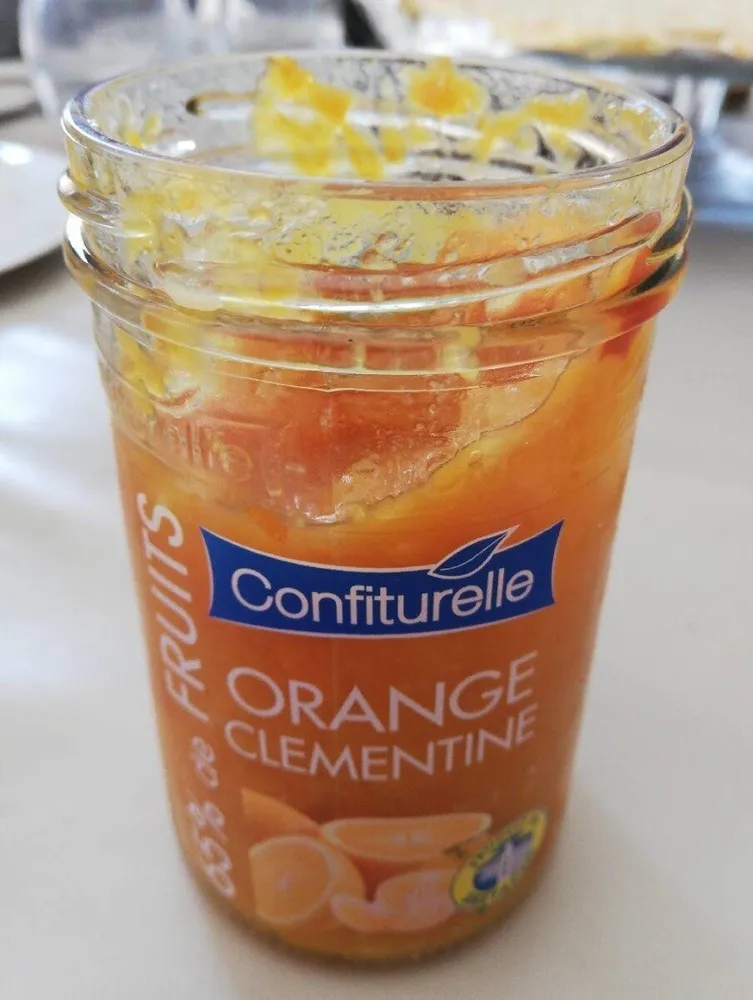 Confiture de fruits (orange et clémentine)