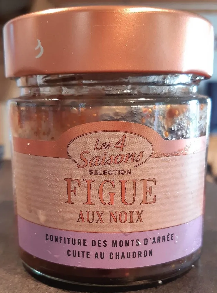 Confiture figue aux noix