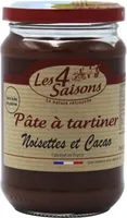 Pate à tartiner noisettes et cacao