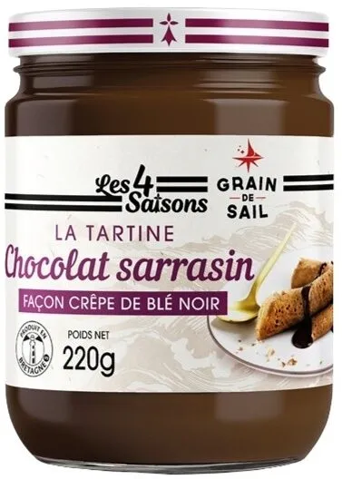 La tartine chocolat sarrasin