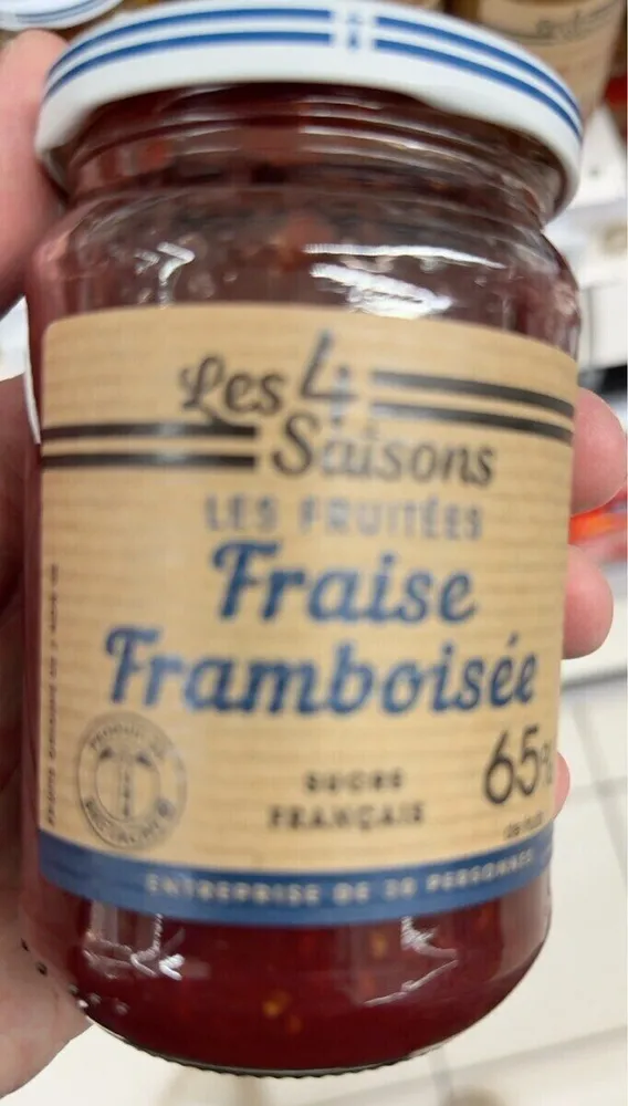 Les fruites fraise framboise