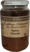 Confiture de reines claudes Les 4 Saisons