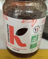 Confiture biologique extra fraise