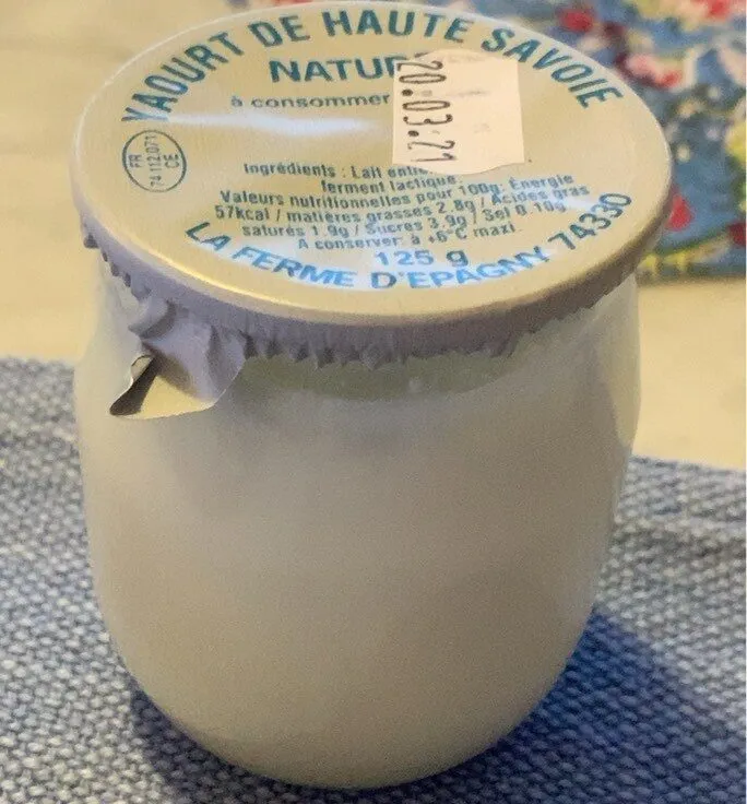 Yaourt Fermier Nature