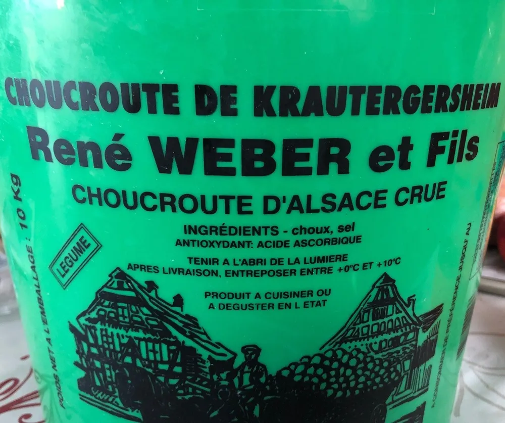 CHOUCROUTE DE KRAUTERGESHEIM