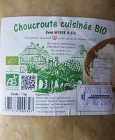 Choucroute cuisinée bio