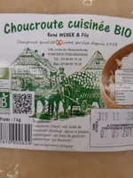 Choucroute cuisiné bio
