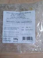 Choucroute cuisinée traditionnelle