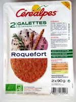 Galettes de céréales complètes Roquefort