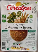 Galettes épinards-pignons