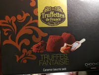 Truffes fantaisie caramel beurre salé