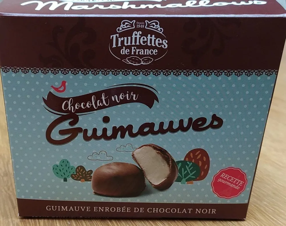 Guimauves chocolat noir