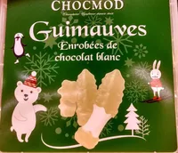 Guimauves enrobées de Chocolat Blanc