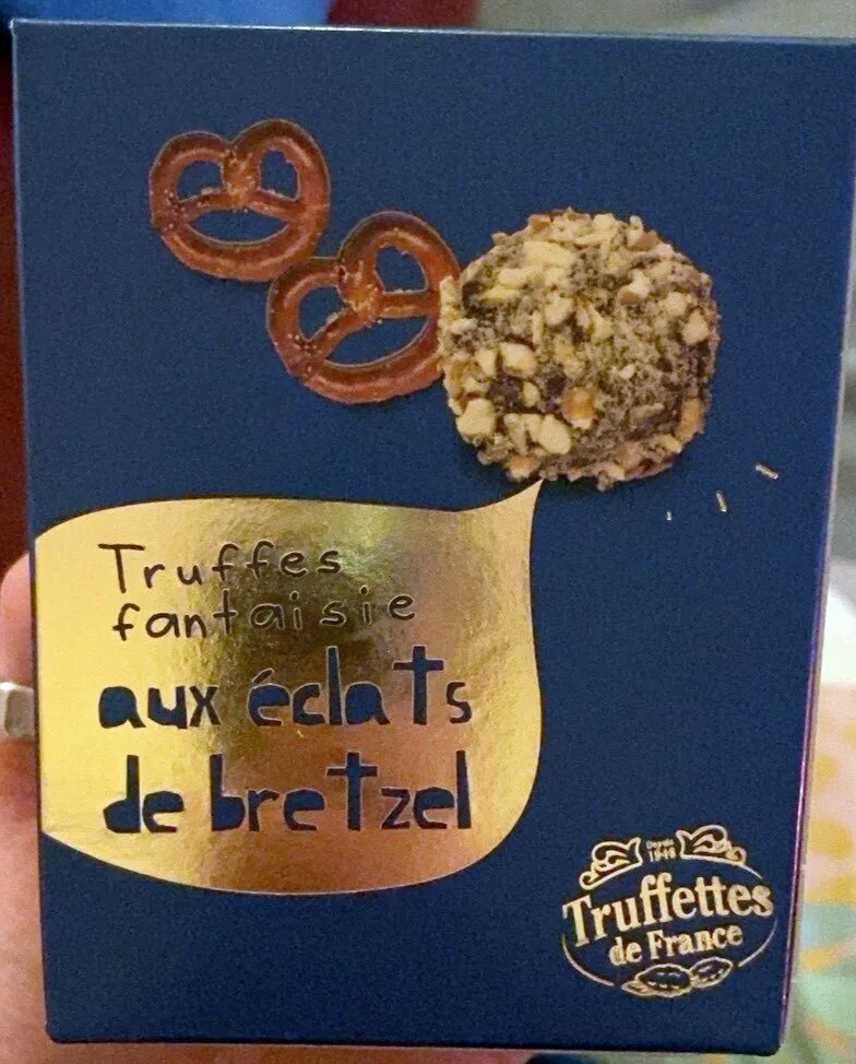 Truffes fantaisie aux éclats de bretzel