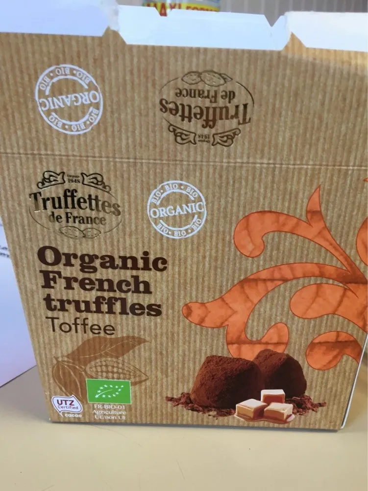 Organic french truffles