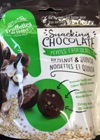 Pépites chocolatées noisettes et quinoa