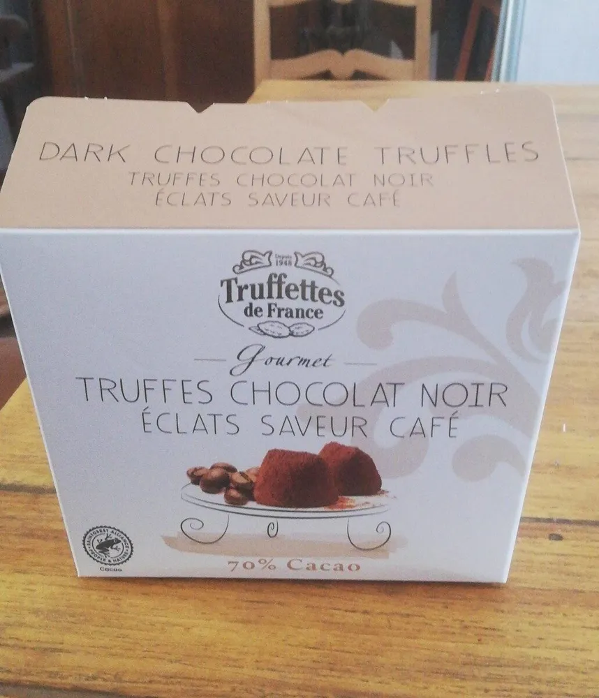 Truffes chocolat noir