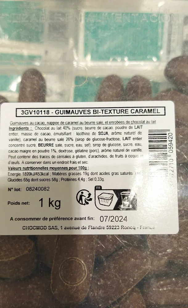 Guimauve Textur caramel