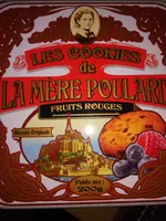 Les Cookies de la Mère Poulard Fruits Rouges
