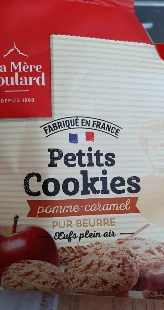 Petits cookies pomme caramel