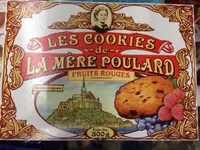 Les Cookies de la Mère Poulard Fruits Rouges