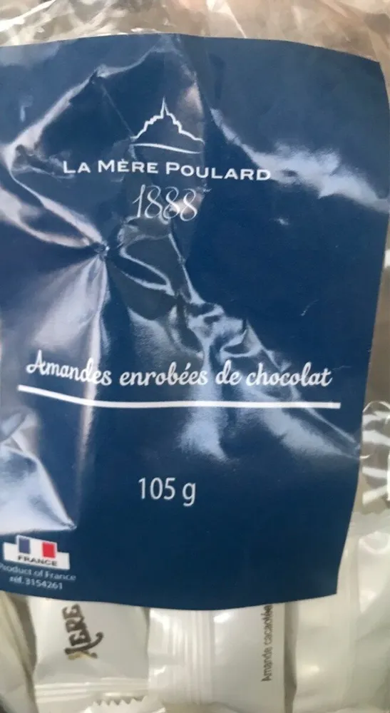 Amandes enrobees de xhocolat