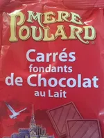 Carrés fondants de chocolat au lait