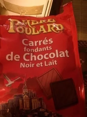 Carrés fondans de Chocolat Noir et Lait