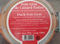 Foie gras de canard entier