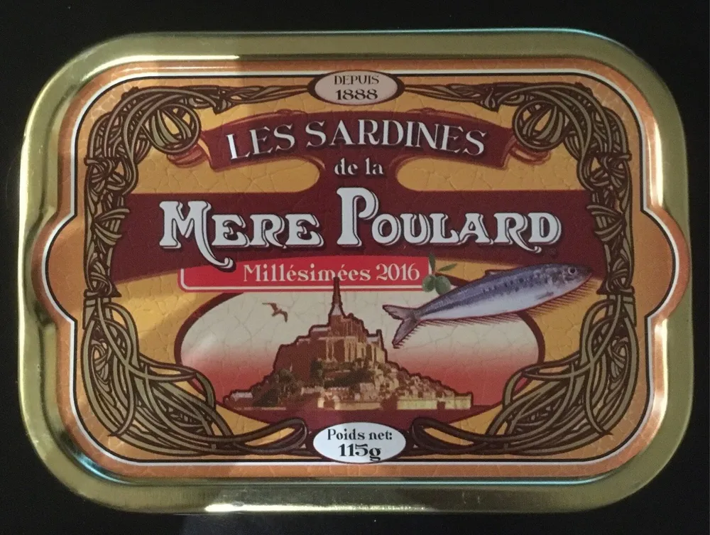 Les sardines de la Mere Poulard