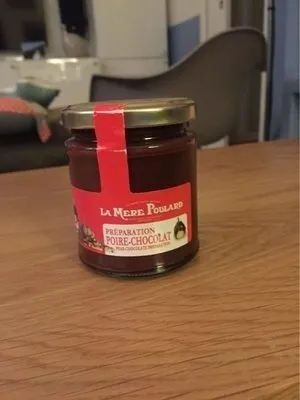 Préparation poire-chocolat