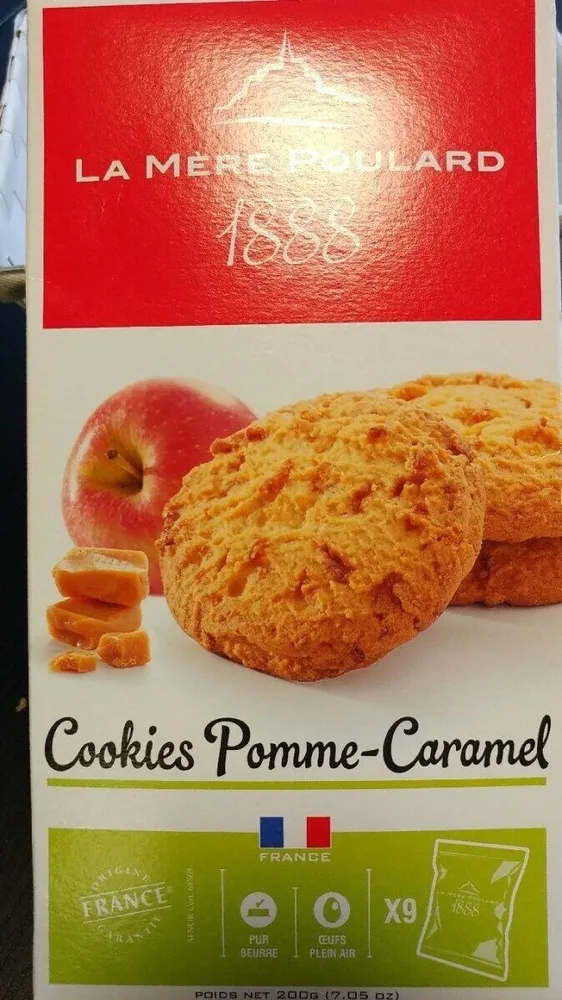 Cookies pomme caramel