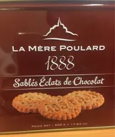 Sablés éclats de chocolat