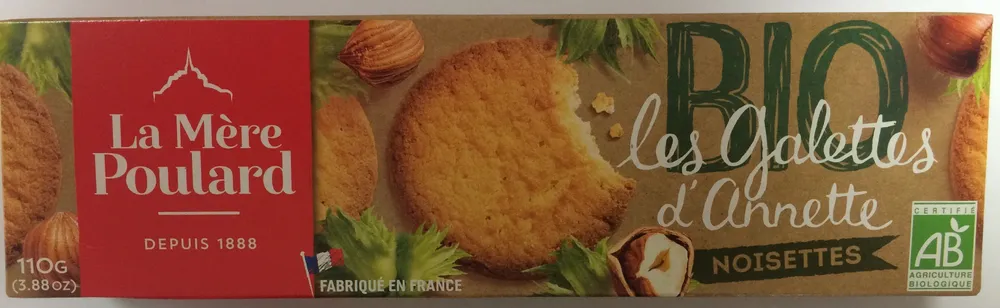 Les Galettes d'Annette Noisettes