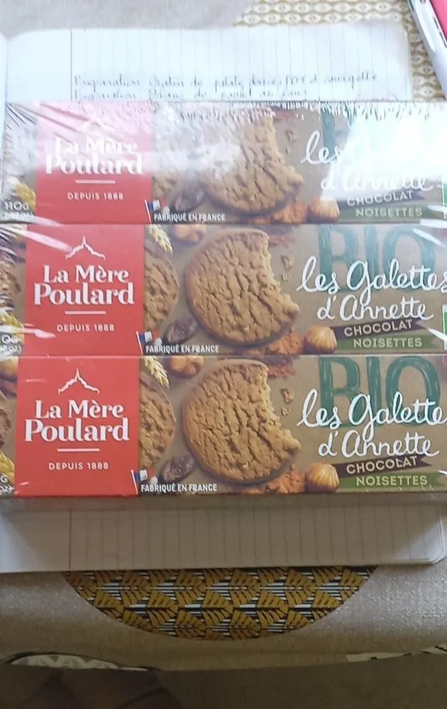 Les Galettes d'Annette chocolat noisettes