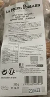 Sachet vente déclassé Galette bio pomme tatin cannelle