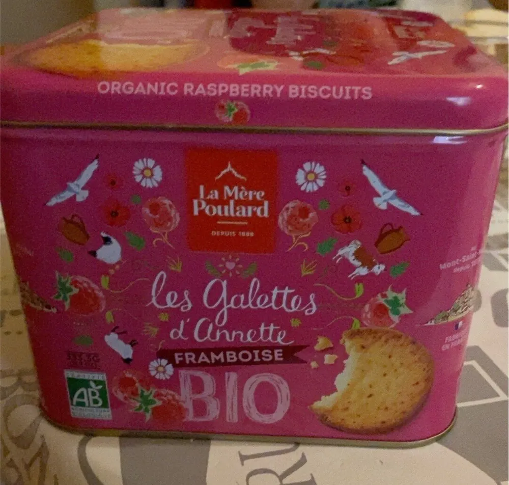 Les galettes d’annette framboise