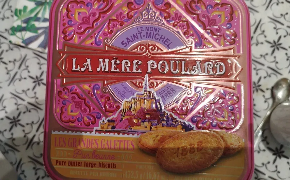 mMes biscuit porte bonheur 1888 -grandes galettes pur beurre