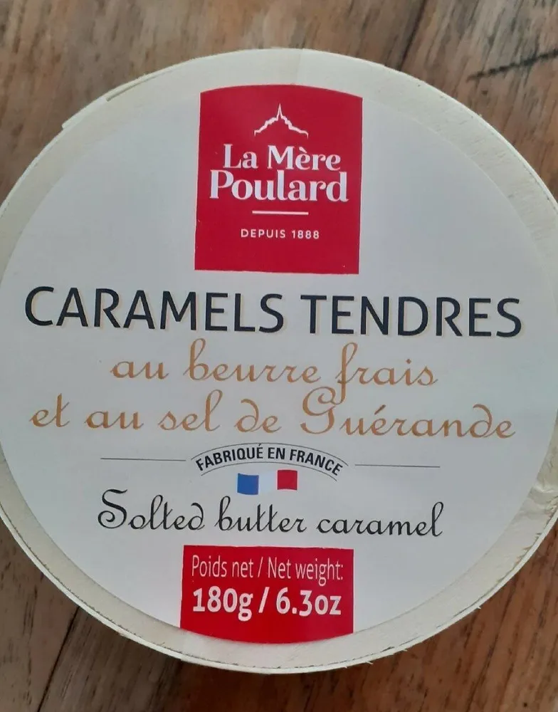 Caramels tendres au beurre frais et au sel de Guérande