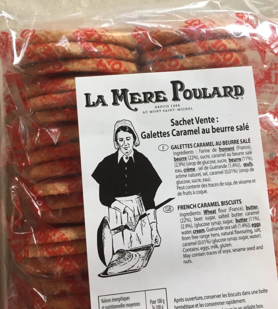 Galette caramel beurre sale
