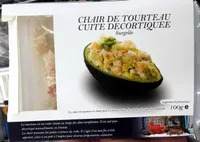 Chair de tourteau cuite décortiquée surgelée