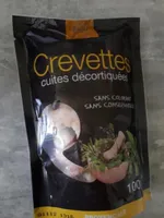 Crevettes cuites décortiquées