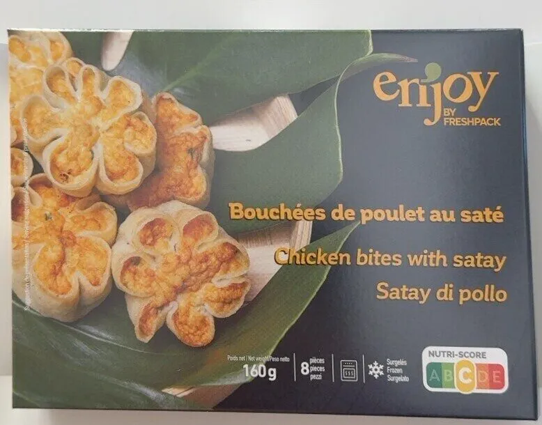 Bouchées de poulet au saté