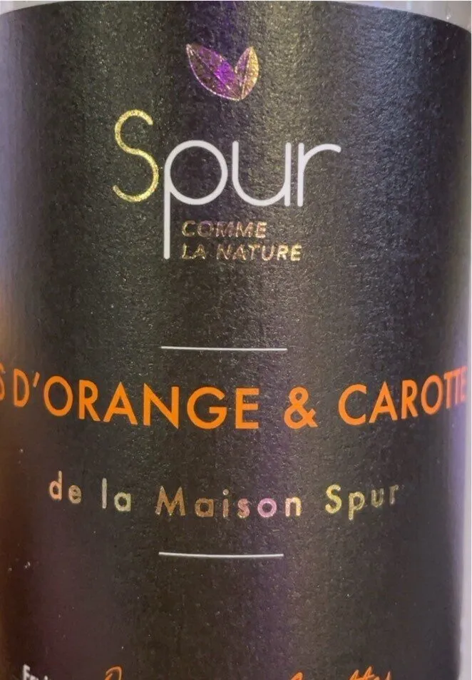 Jus d’orange & carotte