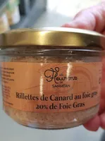 Rillettes de canard au foie gras