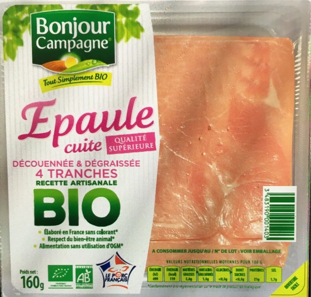 Epaule cuite
