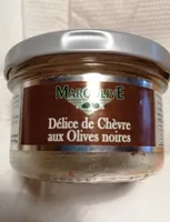 Délice de chèvre aux olives noires