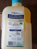 Blanc d'œuf liquide pasteurisé biologique